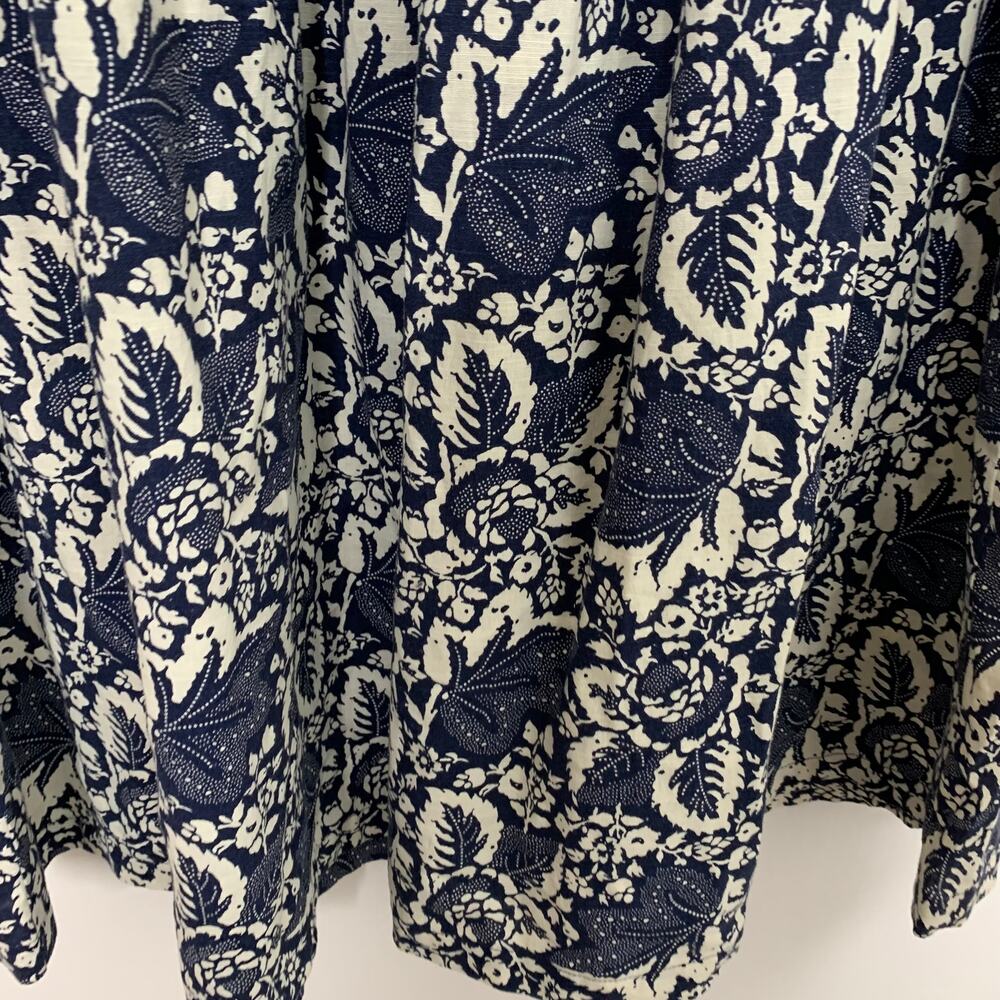 The Great Boating Skirt Navy Falling Leaves Women’s New Small - Picture 5 of 16